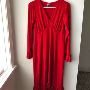 ASOS maternity midi dress